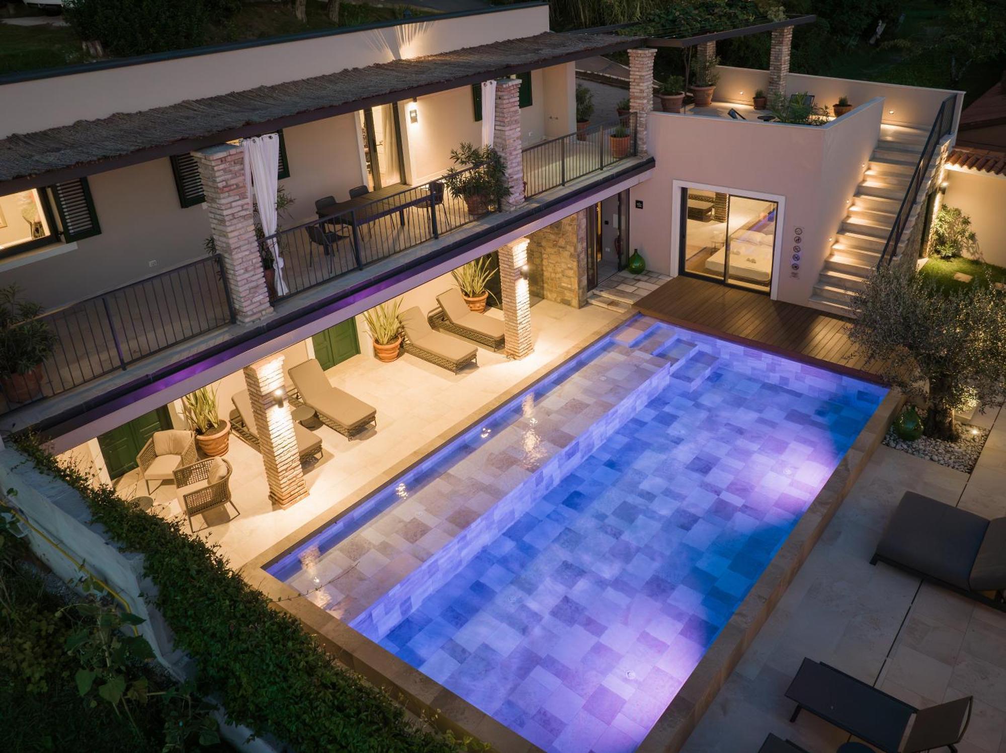 Vila Robida Rooms & Spa Črni Kal Kültér fotó